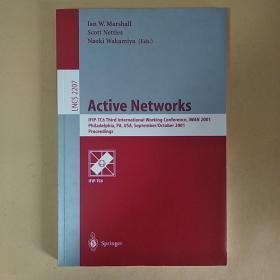 英文原版:有源网络Active Networks（目录见图）