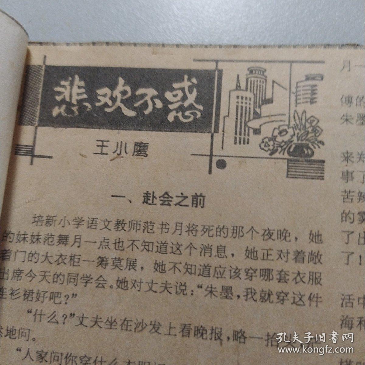 悲欢不惑（全63）剪报 王小鹰 著