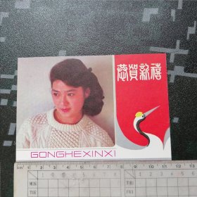 美女明星新年贺卡