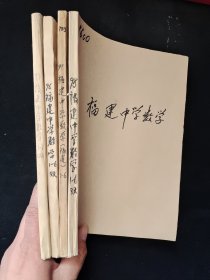 福建中学数学 双月刊：《1991年3-6期》《1996年1-6期 全年》《1998年1-6期 全年》《1999年1-6期 全年》《》4册合售 自制合订本