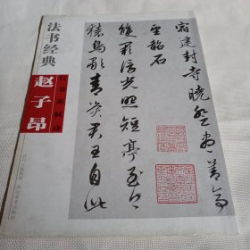 法书经典    赵子昂行书苏轼诗PDC389---大16开9品，2010年1版1印