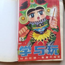 学与玩<1991年1一12>精装合订本