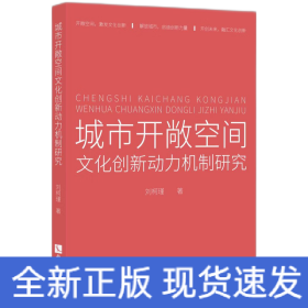 城市开敞空间文化创新动力机制研究