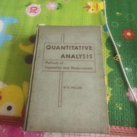 QUANTITATIVE
ANALYSIS
定量分析