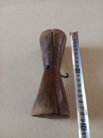 老纺线锤 长18 老包浆有干裂