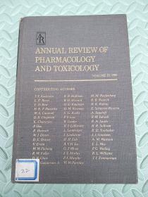 ANNUAL REVIEW OF PHARMACOLOGY AND TOXICOLOCY