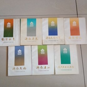 瀟灑濟(jì)南叢書（7冊）合售