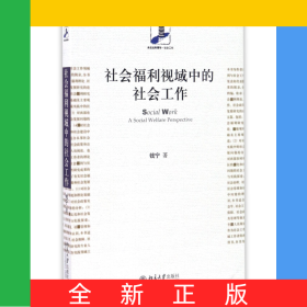 社会福利视域中的社会工作/未名社科菁华