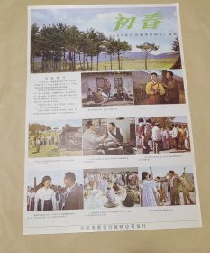 初春 完整一张：时间应为1981年前后，长春电影制片厂，中国电影公司发行，2开本，98品）105