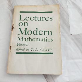现代数学讲义 第二卷 Lectureson Modern Mathematics