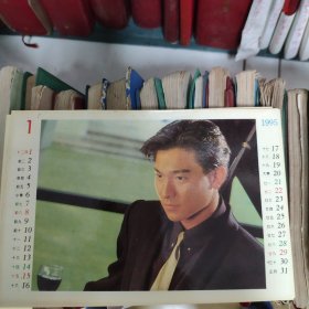 1995香港明星日历卡片