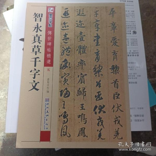 墨点字帖·传世碑帖精选：智永真草千字文（毛笔草书书法字帖）