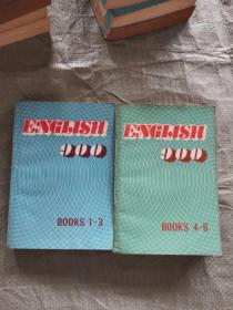 ENGLISH 900 BOOKS【（1-3）.（4-6）】2本合售