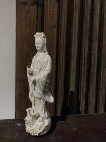 七八十年代滴水观音，郑富生作品。