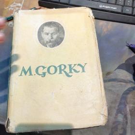 原版外文 M.GORKY SELECTED WORKS