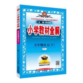 小学教材全解 五年级语文下 人教版 2017春