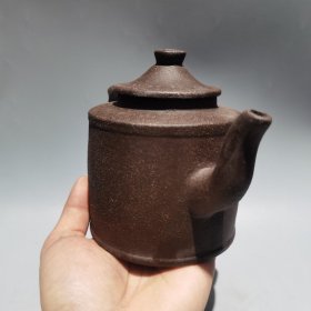 紫砂壶紫砂茶直筒壶 420cc