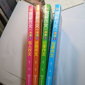 图解作文 全4册：小学生：写人作文、写景作文、记事作文、状物作文