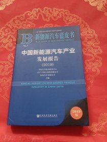 新能源汽车蓝皮书：中国新能源汽车产业发展报告（2019）