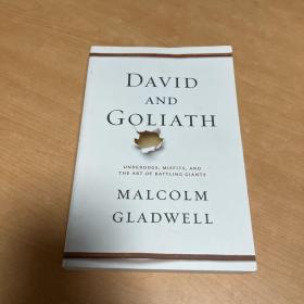 David and Goliath: Underdogs, Misfits, and the Art of Battling Giants 大卫和歌利亚 英文原版