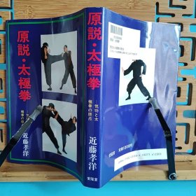 日文二手原版 32开本 原说•太极拳 气功と太极拳の原点（气功和太极拳的原点）12/15