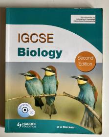 Cambridge IGCSE Biology Secind Edition原版初中生物教科书书 有光盘