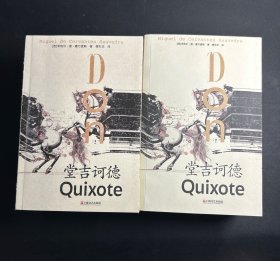 堂吉诃德 傅东华译 （第一部+第二部） 全两册