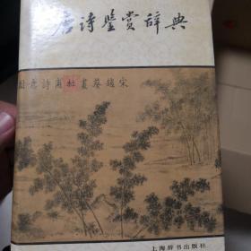 唐诗鉴赏辞典—上海辞书出版社