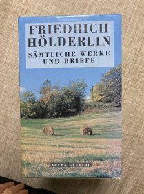 Hölderlin sämtliche Werke und briefe