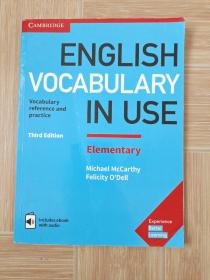 English Vocabulary in Use Elementary Book with Answers and Enhanced eBook：Vocabulary Reference and Practice