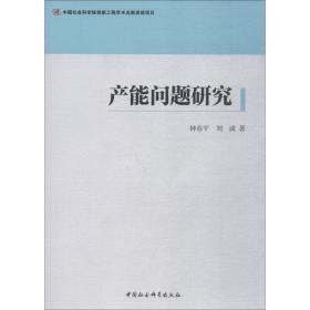 產(chǎn)能問題研究 經(jīng)濟理論、法規(guī) 鐘春,劉誠 新華正版