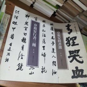 章祖安榜书选、章祖安行书三种 牛子编两册