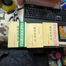 前清宣统皇帝自传 我的前半生 第一册 /第二集/第三集