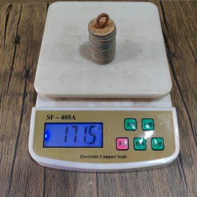 铜钱秤砣 摆件2，品相如图