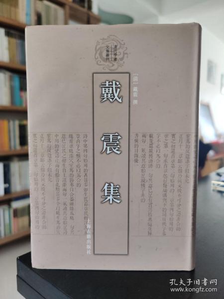 戴震集：清代学者文集丛刊