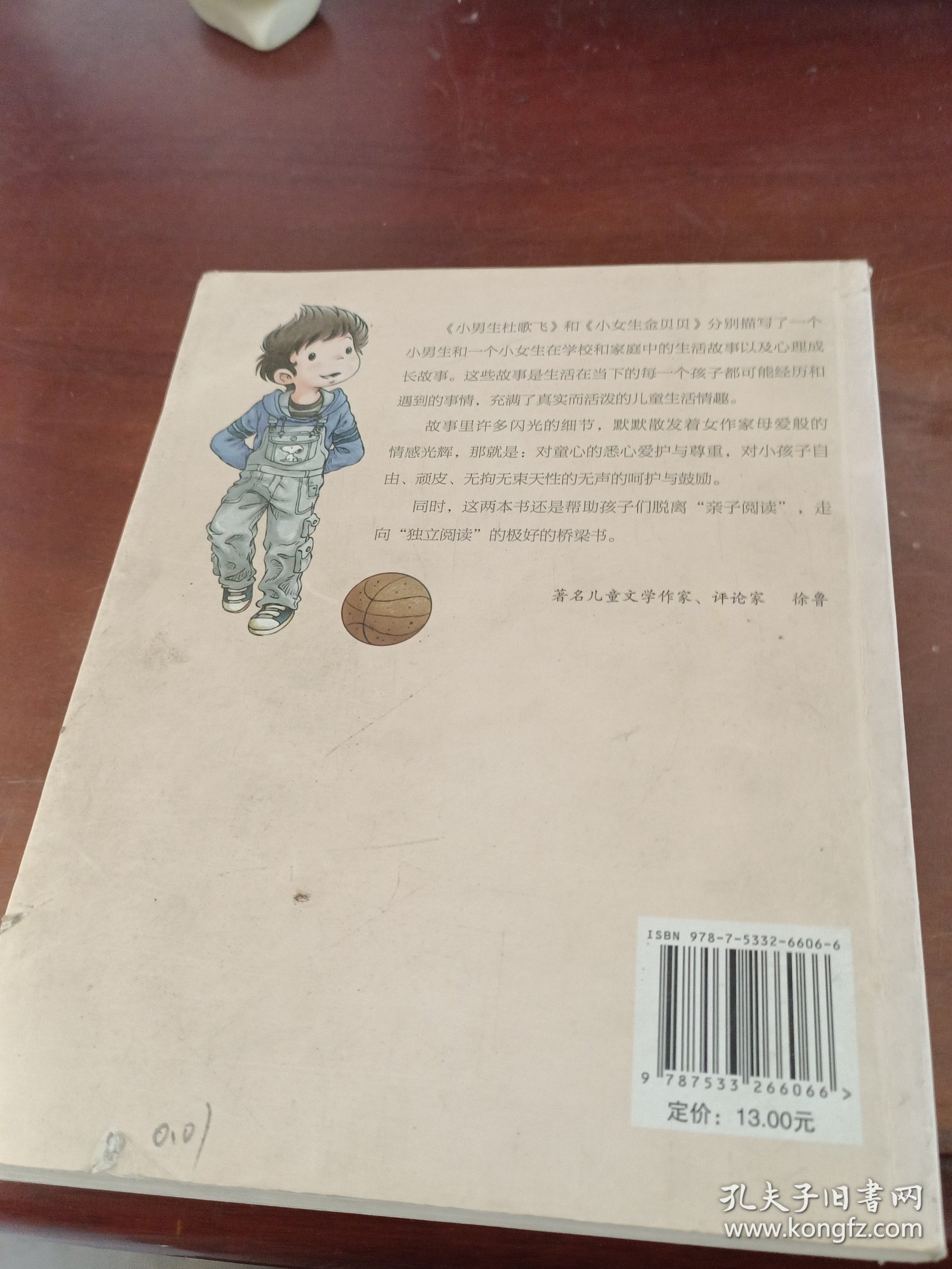 献给小学生的成长故事：小男生杜歌飞