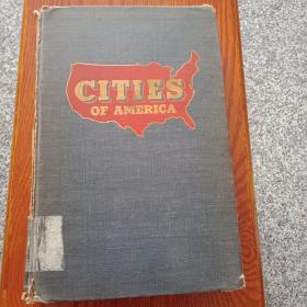 CITIES OF AMERICA【馆藏1947年】
美国的城市【内有精美插图】