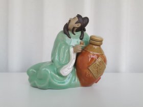 石湾酒瓶，李白醉酒。