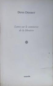 法文原版 狄德罗 Lettre sur le commerce de la librairie
