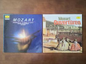 莫扎特：三首交响曲 序曲选 黑胶LP唱片双张 包邮