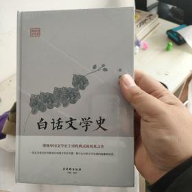 白话文学史（堪称中国文学史上里程碑式的奠基之作）硬精装正版塑封