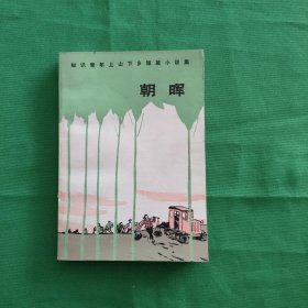 朝晖 红色文学 私藏美品 一版一印 白纸铅印本 新华书店库存书 怀旧收藏 封面漂亮