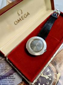 ❤欧米茄鲍鱼款带原盒❤世界名表古董瑞士表OMEGA中古手动机械表腕表