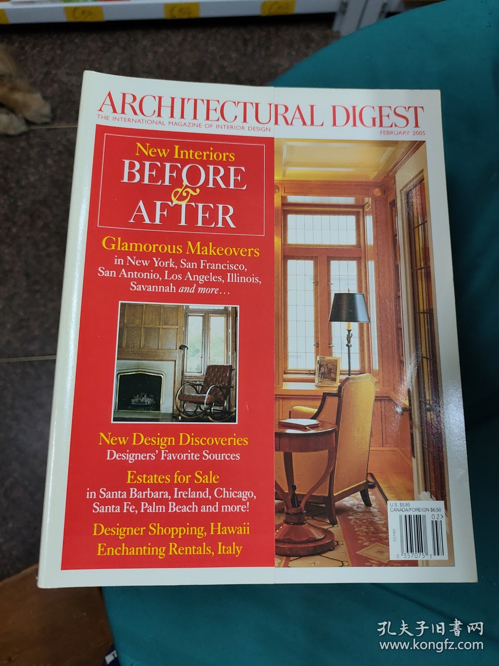 AD ARCHITECTURAL DIGEST 1998年1册，1999年1册，2003年2册，2004年5册，2005年5册，共14册合售