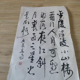 鲁南人董润生书法