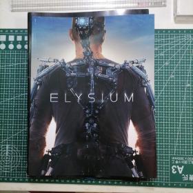 日版 ELYSIUM 极乐空间 （尼尔·布洛姆坎普执导2013年上映的美国科幻电影）电影小册子资料书 画集