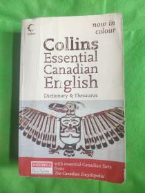 Collins  Collins  Essential  Canadian  English  
（有水印书友签名书角有磨损）