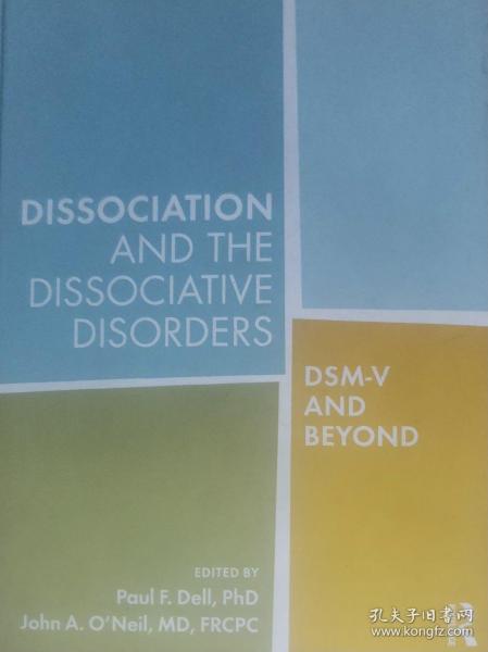 英文原版心理学前沿 Dissociation and the dissociative disorder：DSM-V and Beyond