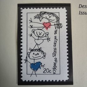 USA113美国1984年家庭稳定-漫画 外国邮票 新 1全