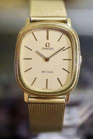 ❤欧米茄❤世界名表古董瑞士70年代OMEGA包金男士机械表